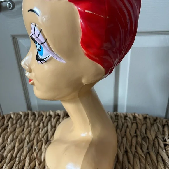 Twiggy Vintage mannequin head 1960’s - Picture 5 of 8